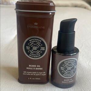 La Chantelaine Vanilla Bourbon beard oil